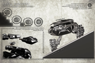 Illustration for article titled Introducing the 2035 ZAIRE all-terrain concept car